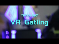 YHY VR Gatling Machine de jeu Simulateur de tir Réalité virtuelle Équipement de tir